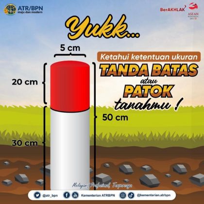 Pentingnya Memasang Patok Batas Pada Bidang Tanah | Media Online Aceh